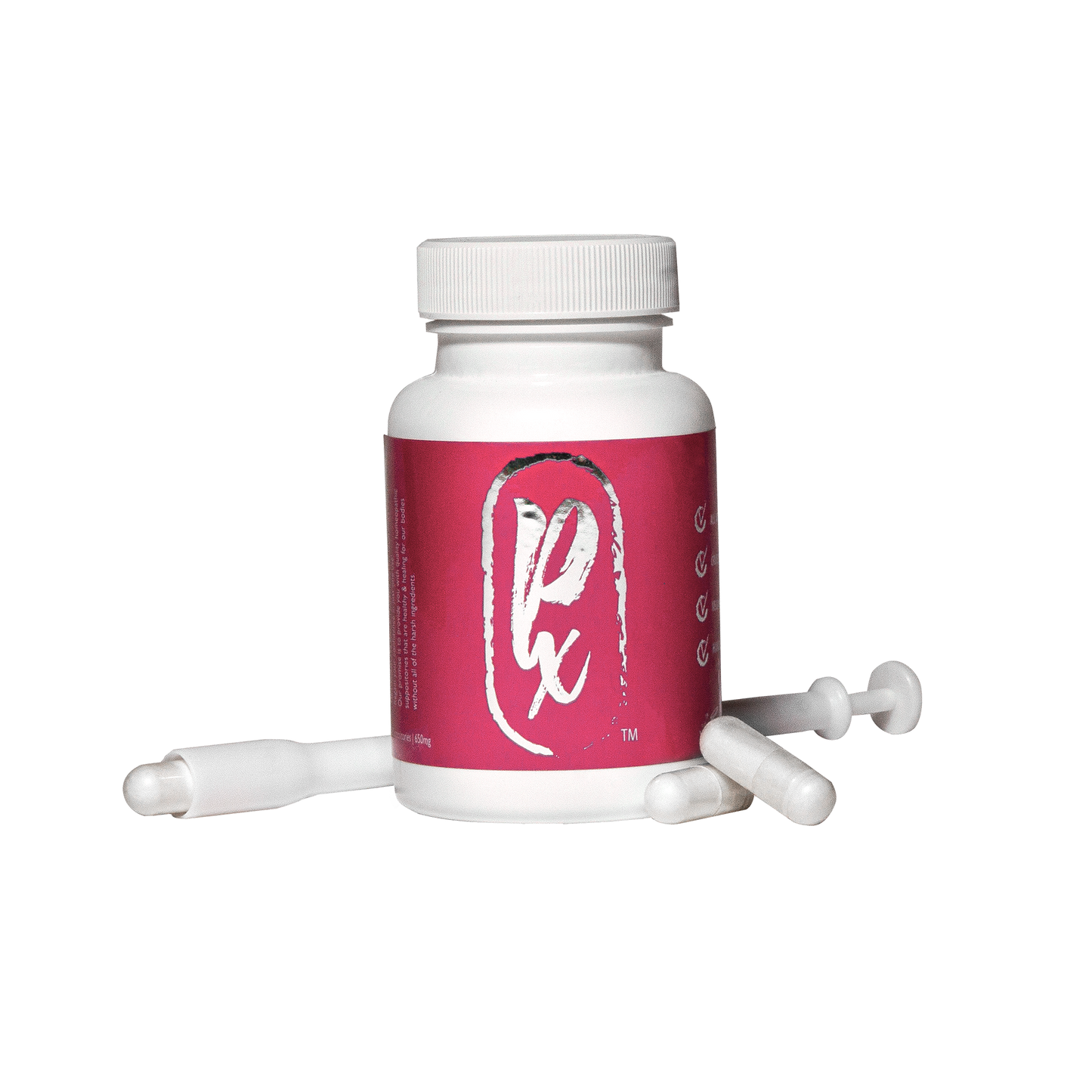 PXSSY PILL -Boric Acid & Acidophilus Vaginal Suppositories - Vegetable Capsules- Bacteria Vaginosis Treatment